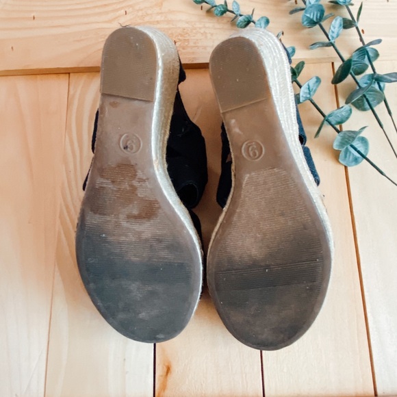 Merona // Macie Dark Denim Espadrille Wedges - Picture 9 of 9